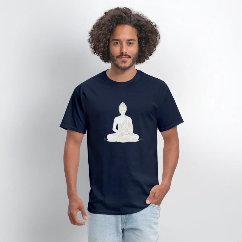 Peaceful Buddha Silhouette Art