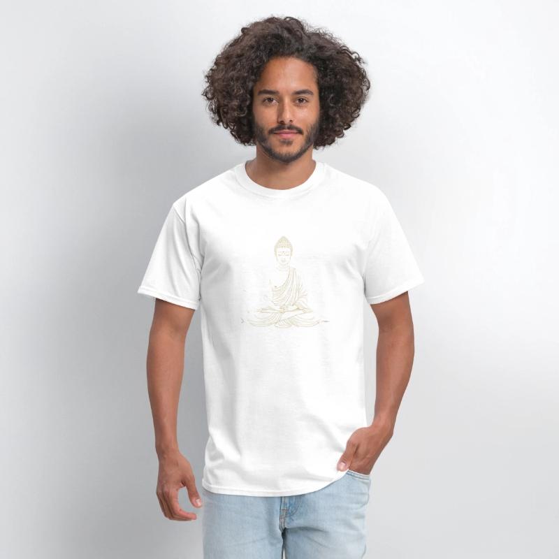 Peaceful Buddha Silhouette Art