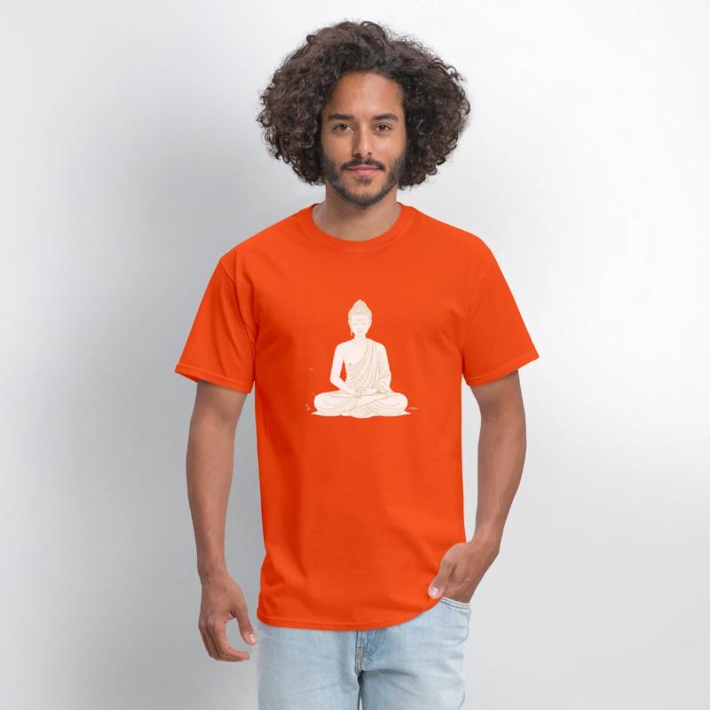 Peaceful Buddha Silhouette Art