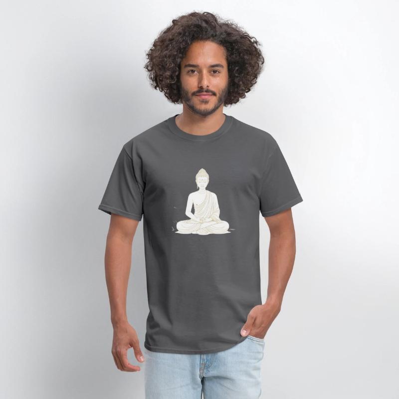 Peaceful Buddha Silhouette Art