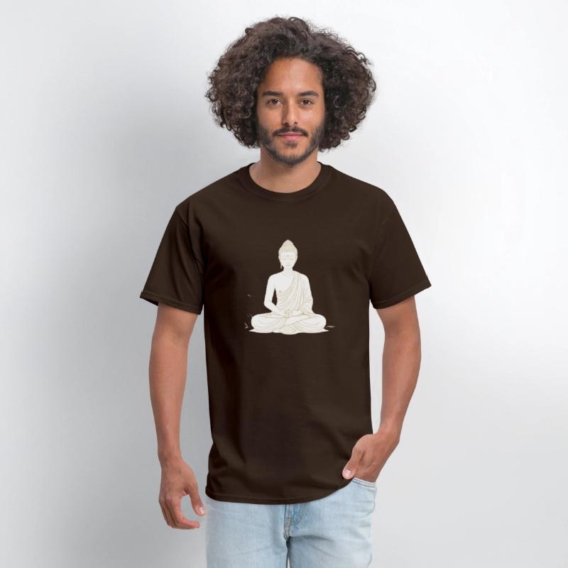 Peaceful Buddha Silhouette Art