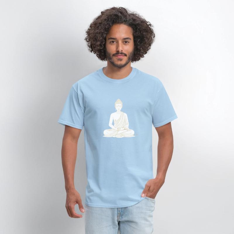 Peaceful Buddha Silhouette Art