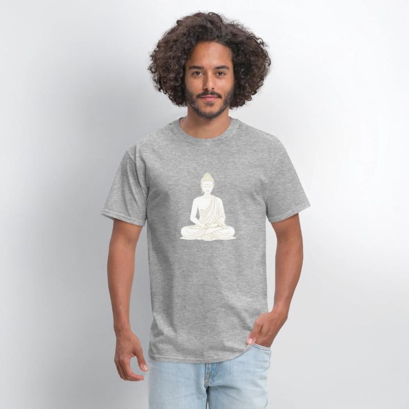 Peaceful Buddha Silhouette Art