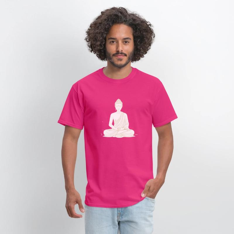 Peaceful Buddha Silhouette Art
