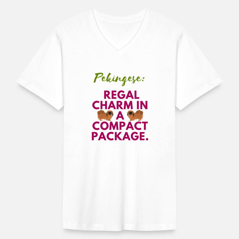 Pekingese Regal charm in a compact package