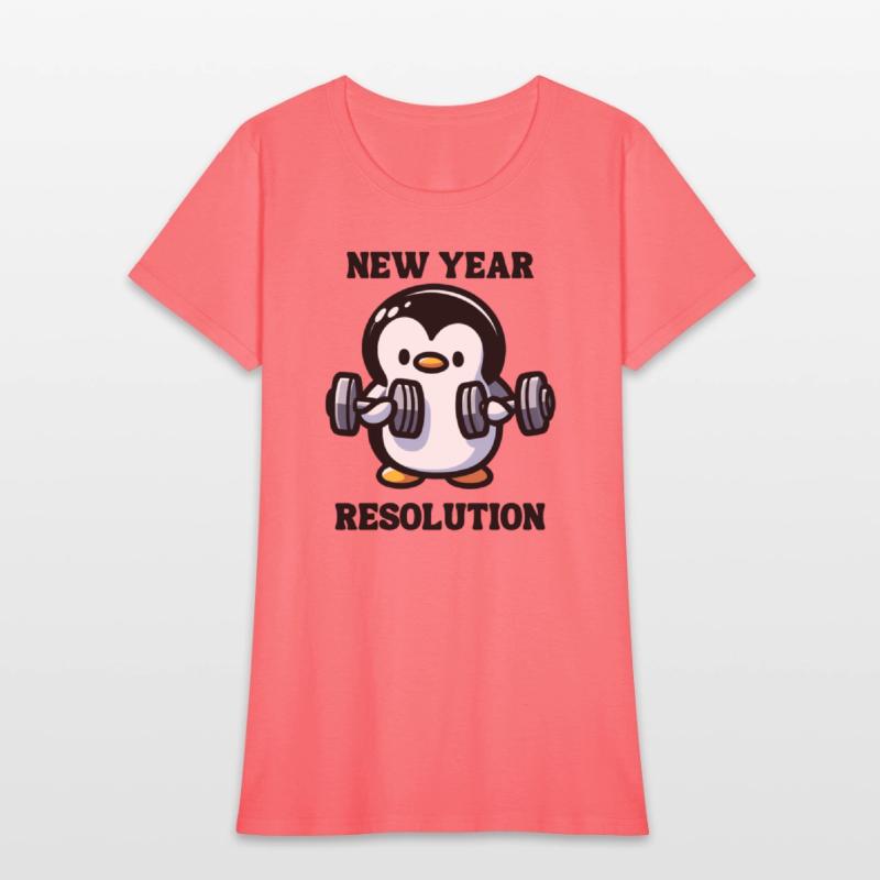 Penguin Fitness - New Year's Resolution Gym