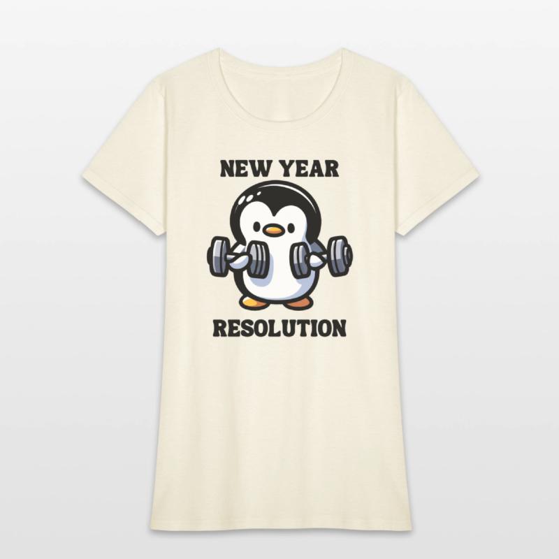 Penguin Fitness - New Year's Resolution Gym