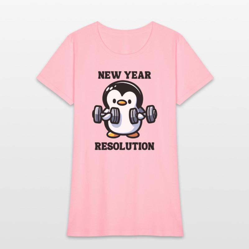 Penguin Fitness - New Year's Resolution Gym