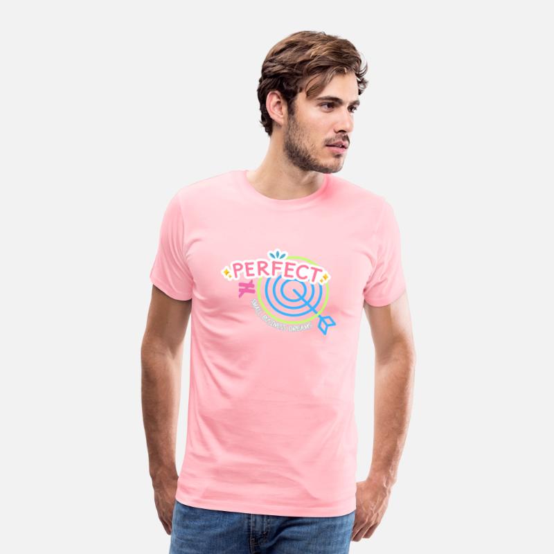 Perfect is NOT the Goal (pink)