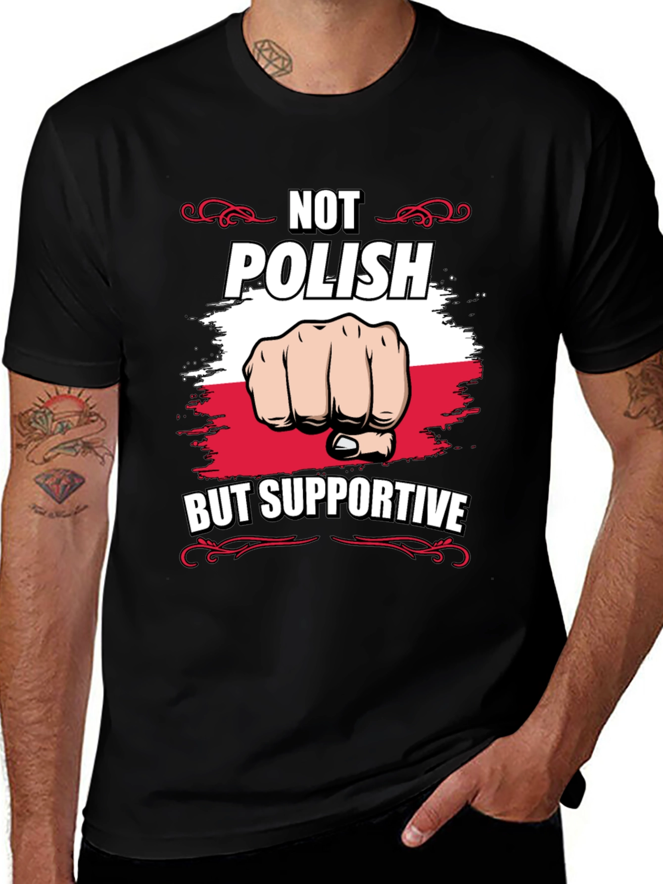 Not Polish But Supportive T-Shirt