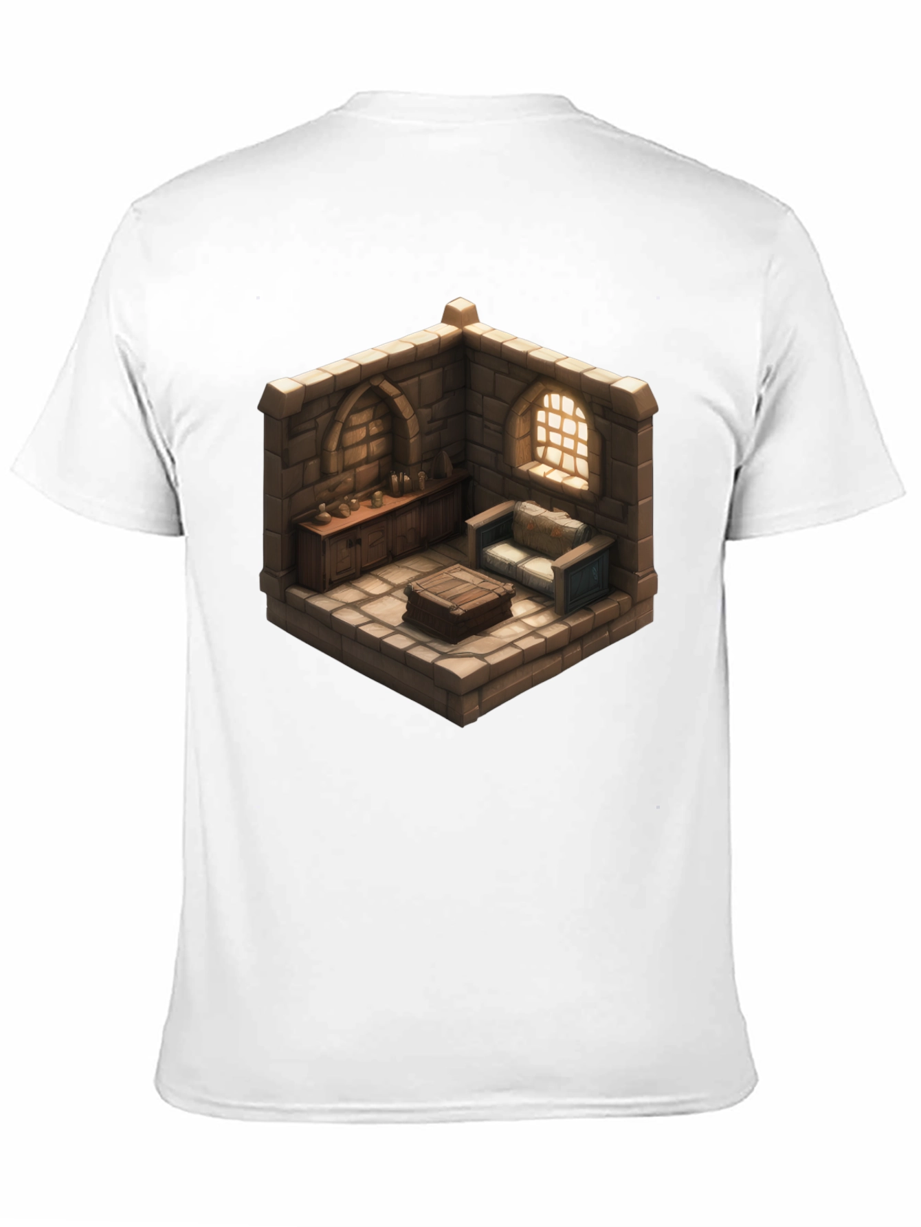 Isometric Room Graphic T-Shirt