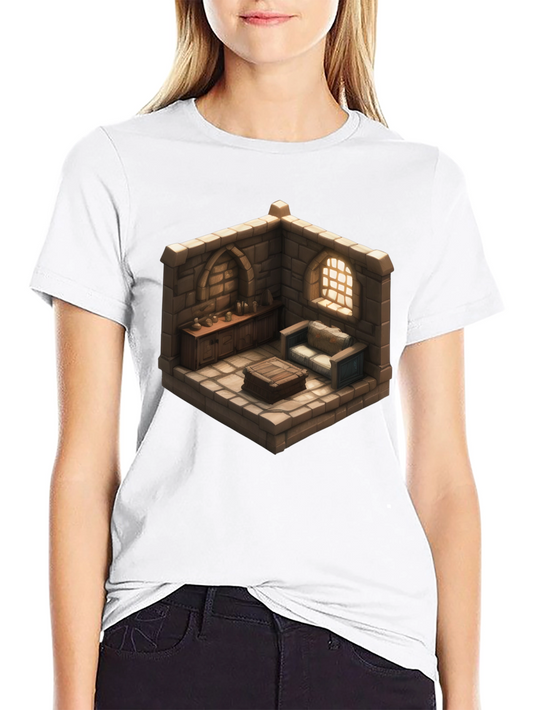 Isometric Room Graphic T-Shirt
