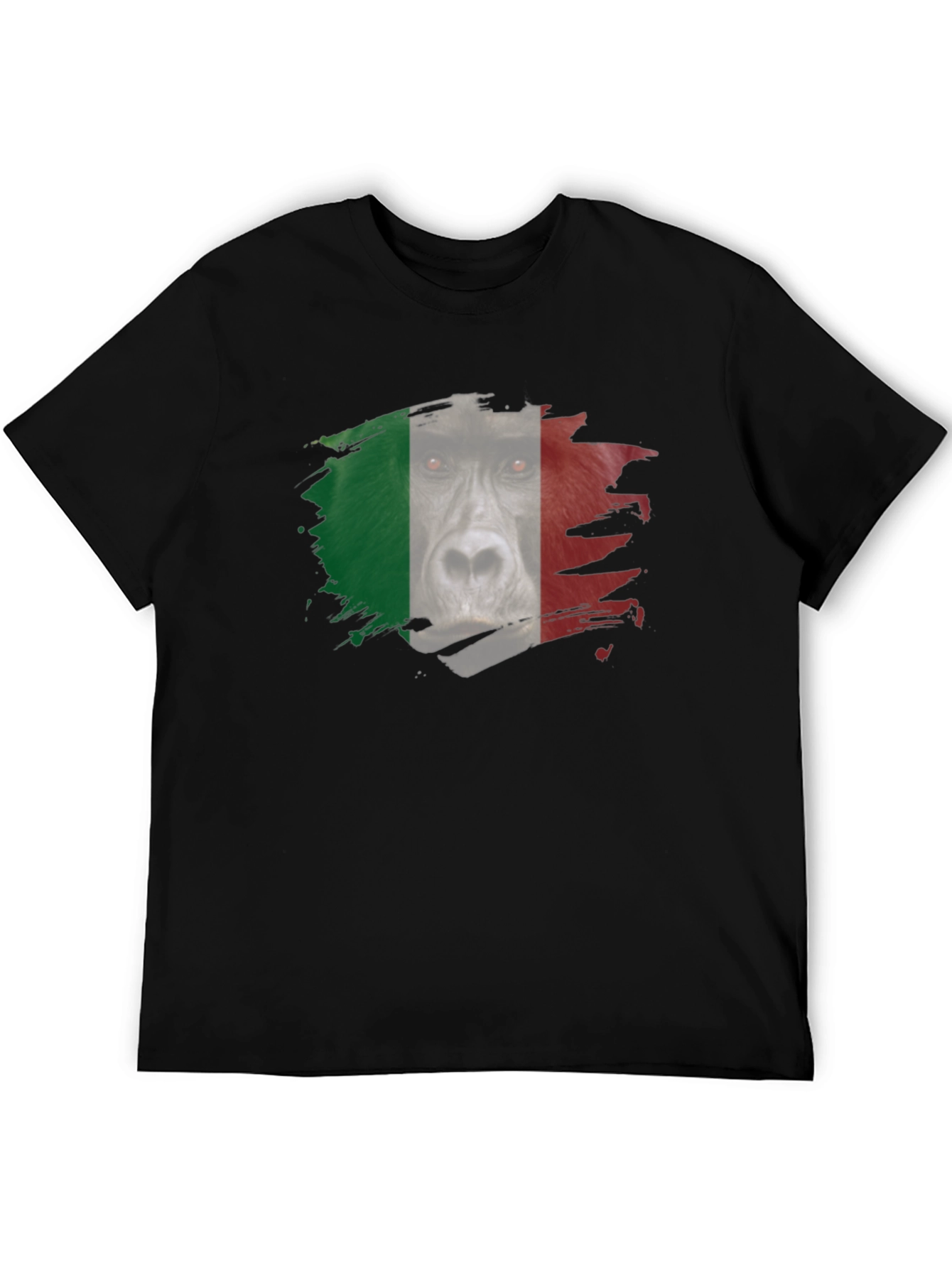 Gorilla Italy Flag T-Shirt