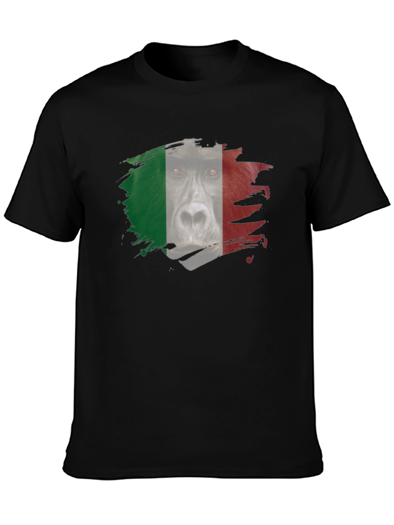 Gorilla Italy Flag T-Shirt