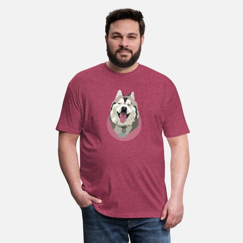 Pink Siberian Husky