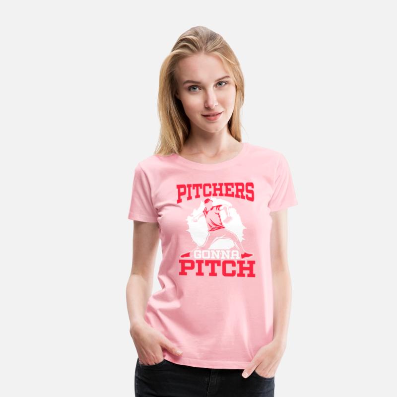Pitchers Gonna Pitch Baseball Player Baseball Fan