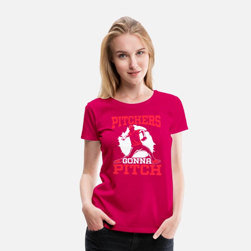 Pitchers Gonna Pitch Baseball Player Baseball Fan