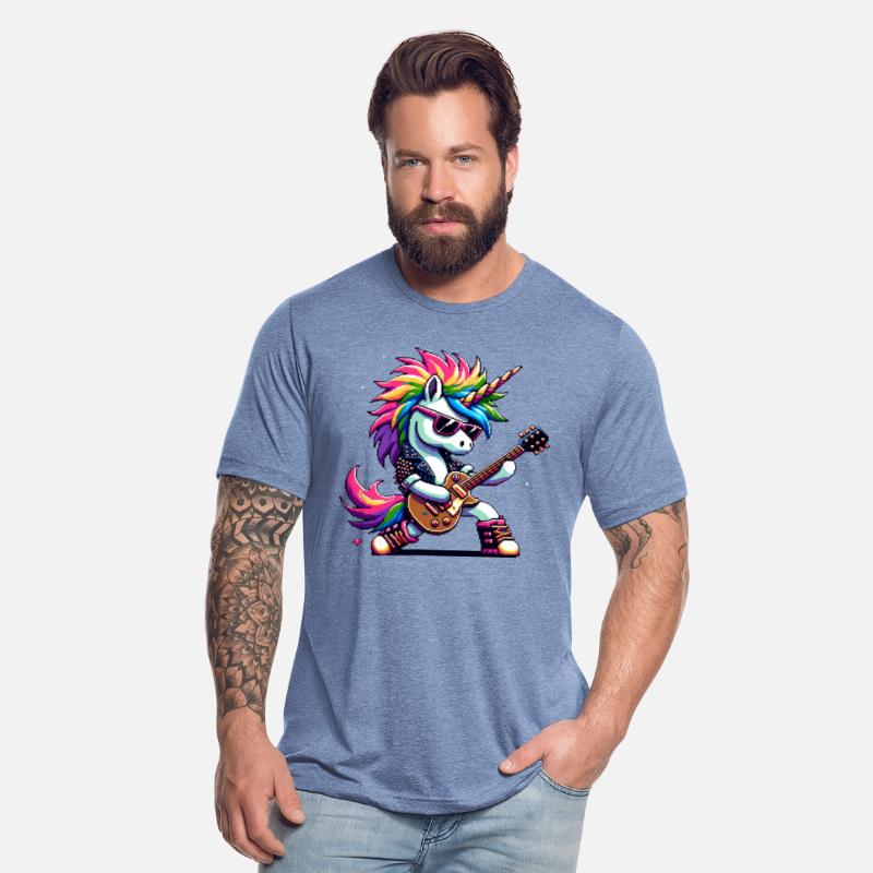 Pixel Punk Rock Unicorn