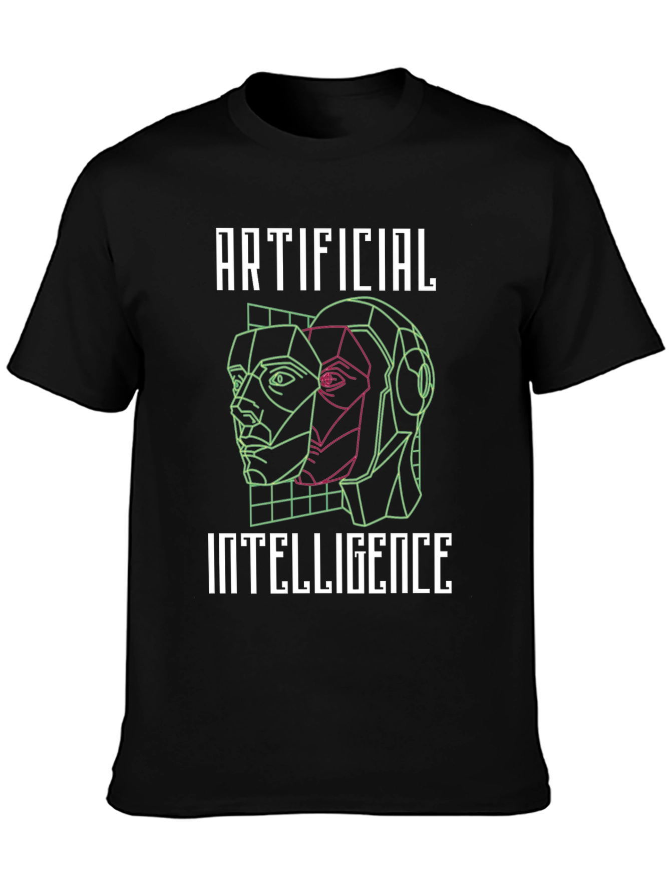 Artificial Intelligence Graphic Tee - Black