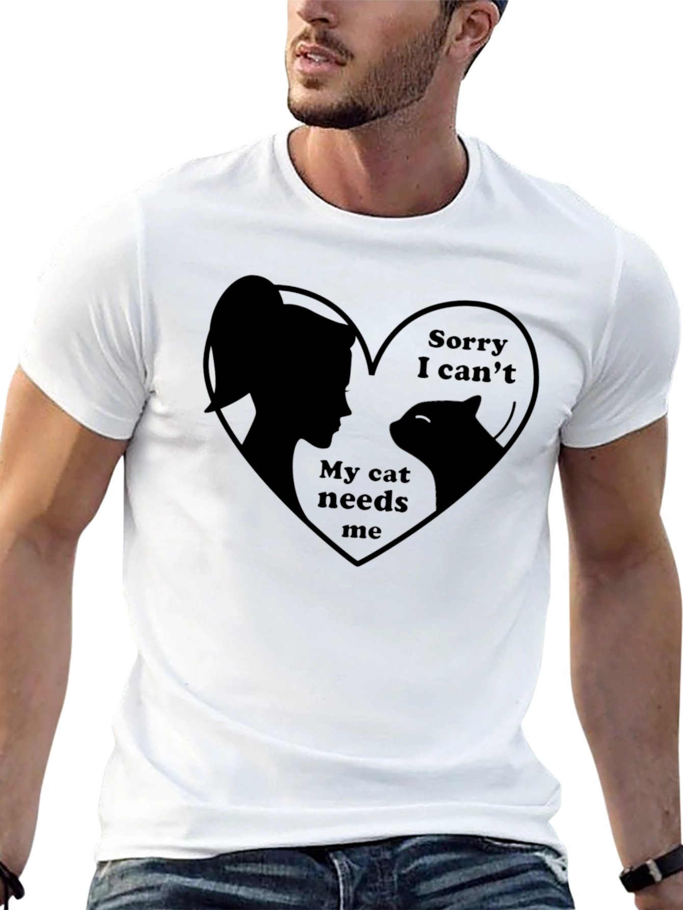 Sorry I Cant Cat T-Shirt