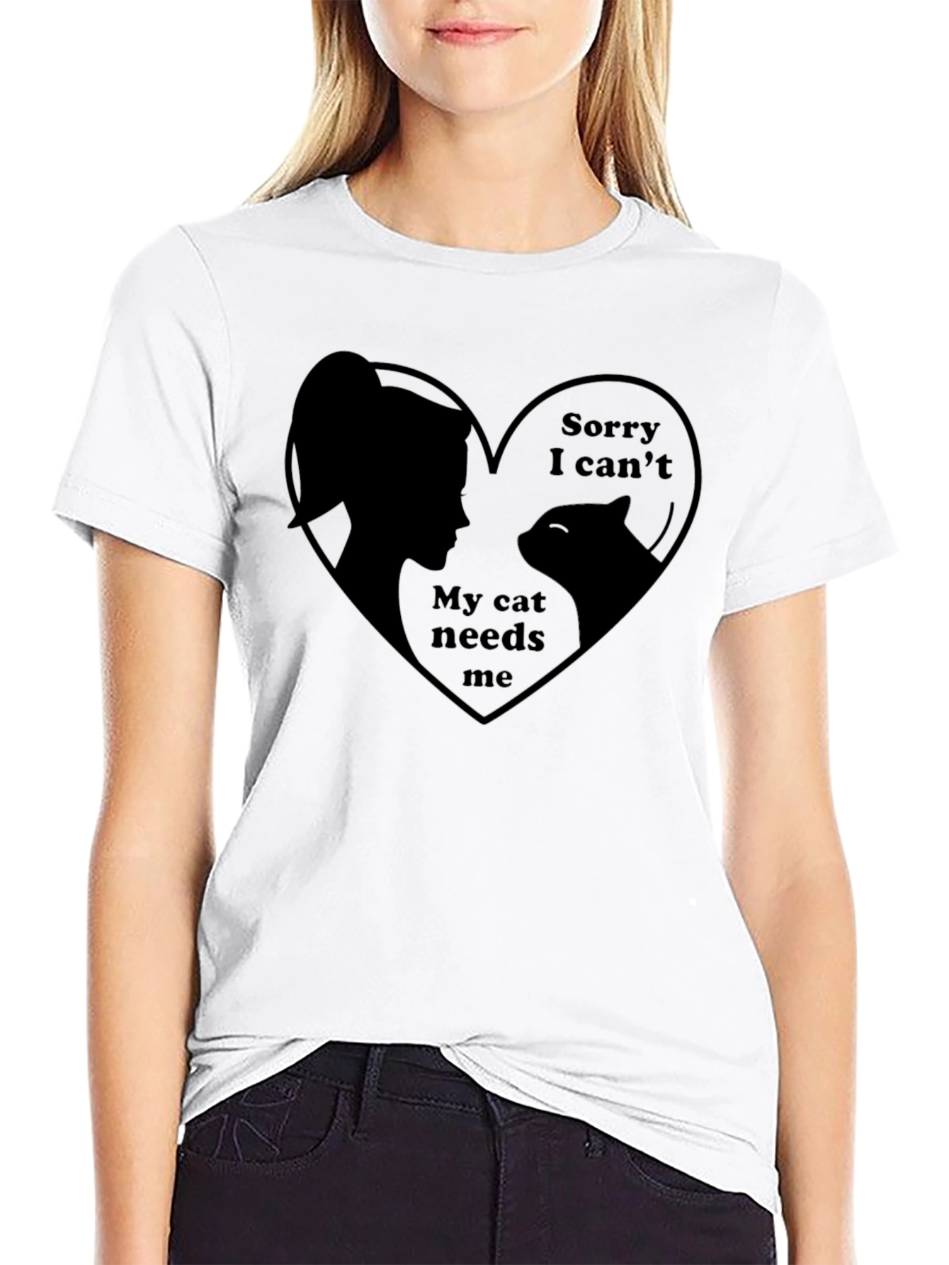 Sorry I Cant Cat T-Shirt