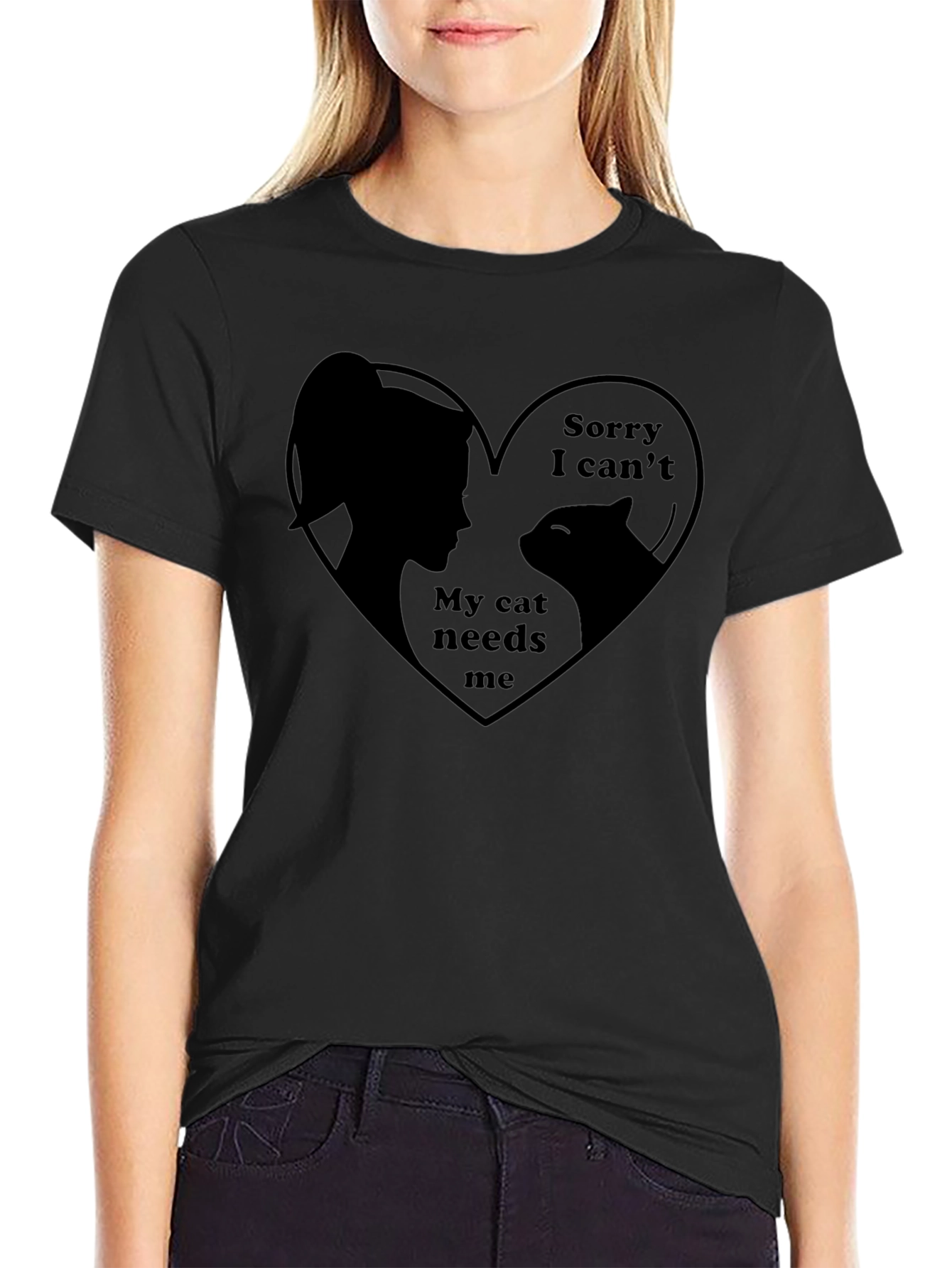 Sorry I Cant Cat T-Shirt