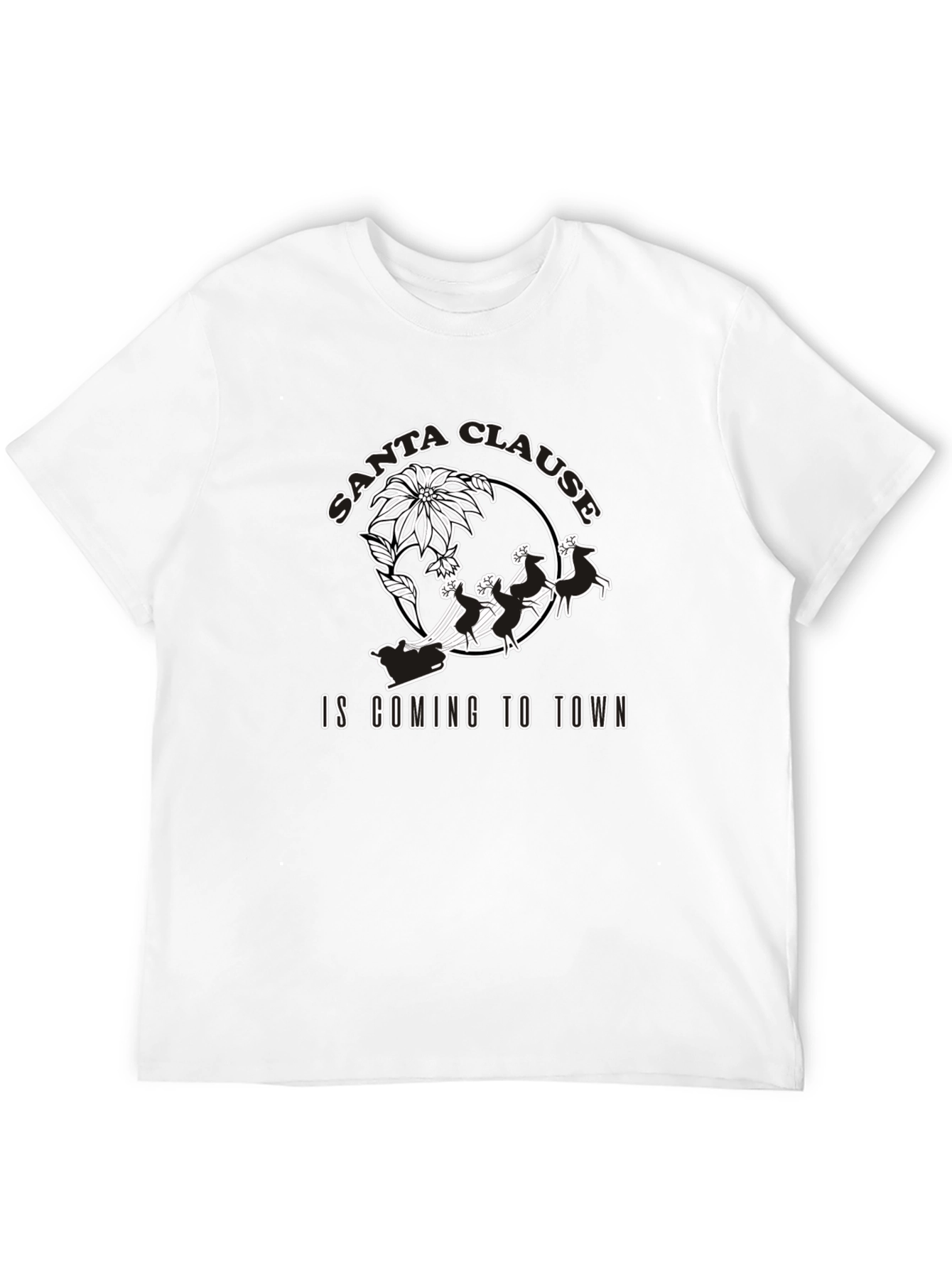 Santa Claus is Coming to Town Graphic T-Shirt