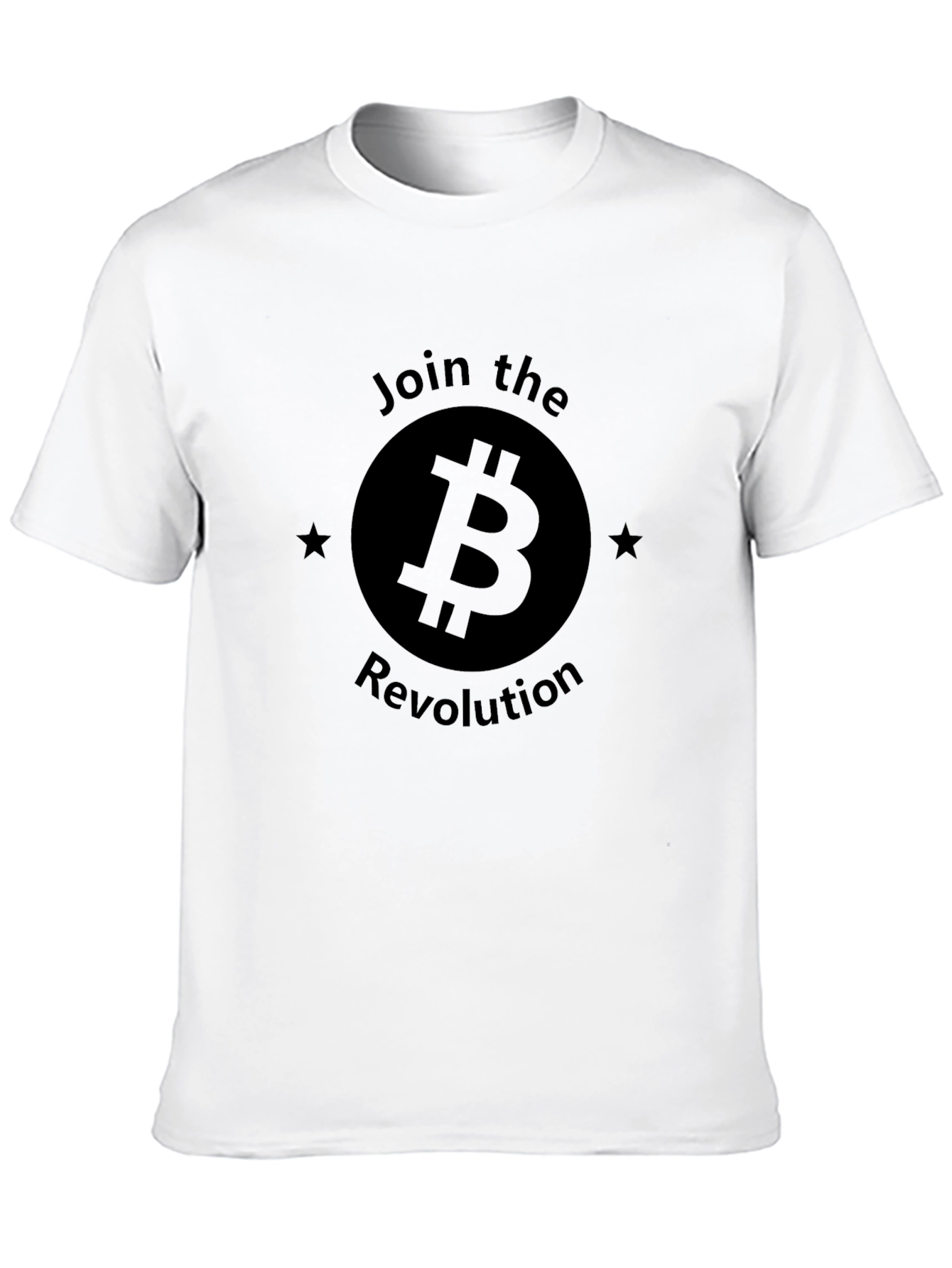 Join the Bitcoin Revolution Graphic Tee - Black