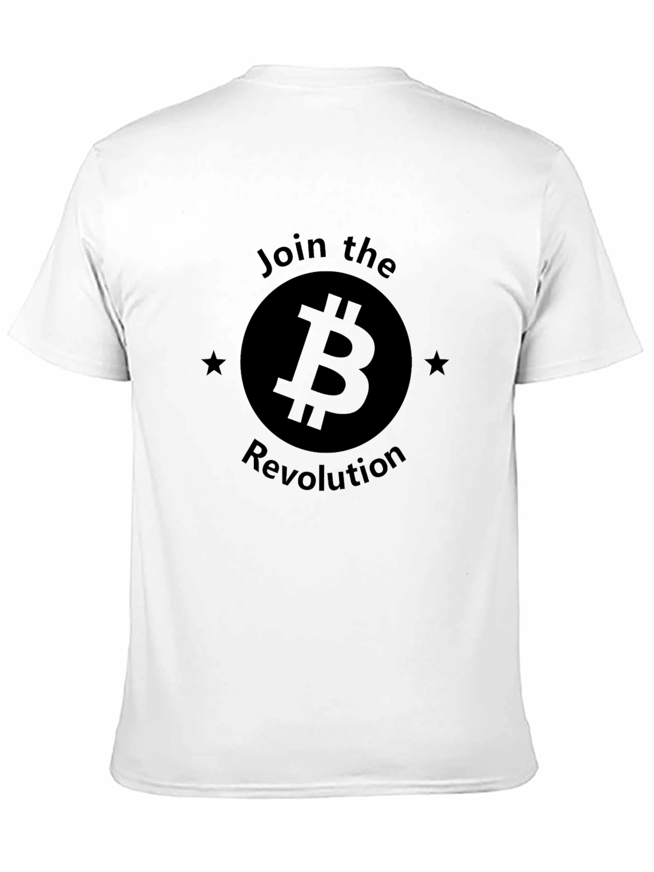 Join the Bitcoin Revolution Graphic Tee - Black