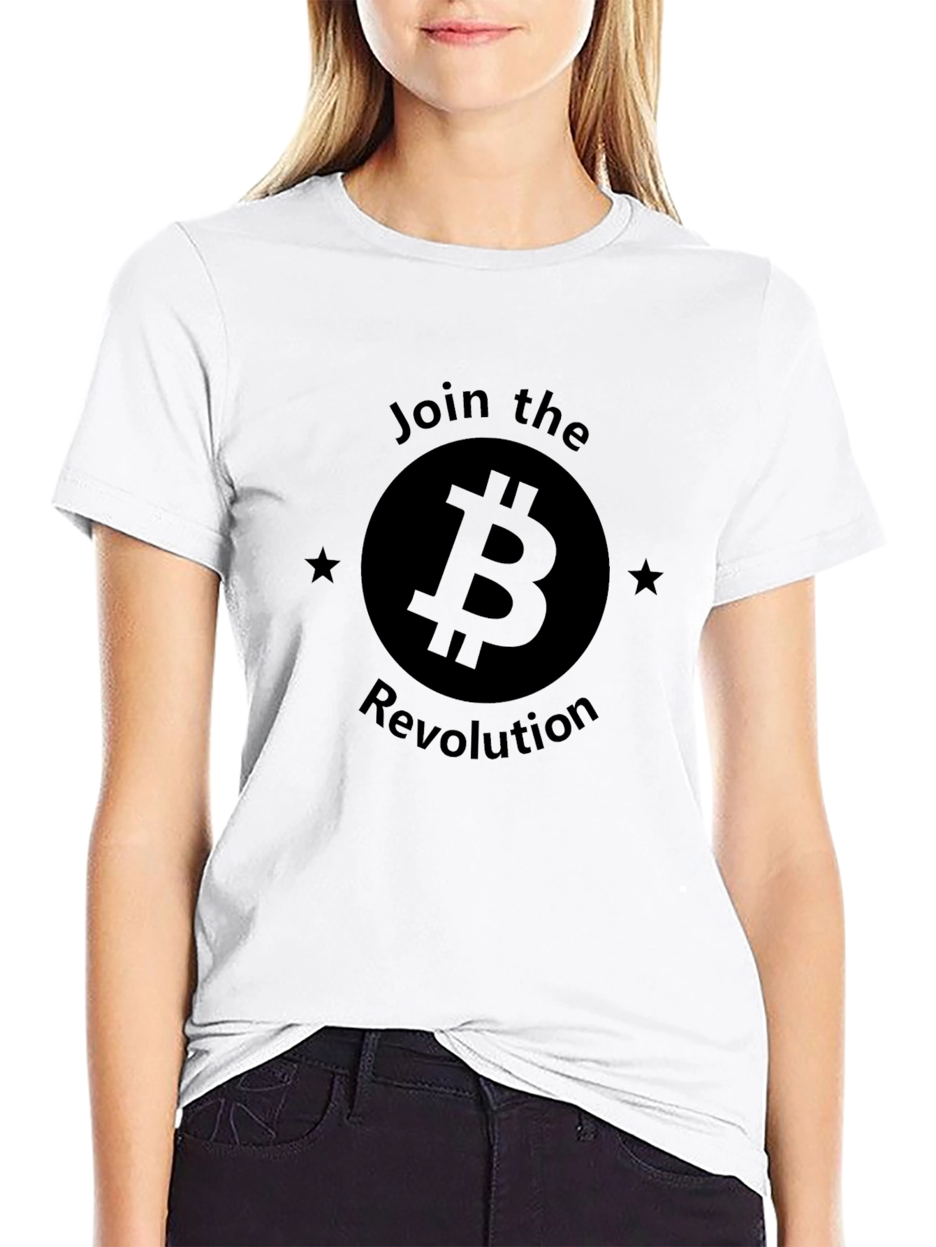 Join the Bitcoin Revolution Graphic Tee - Black