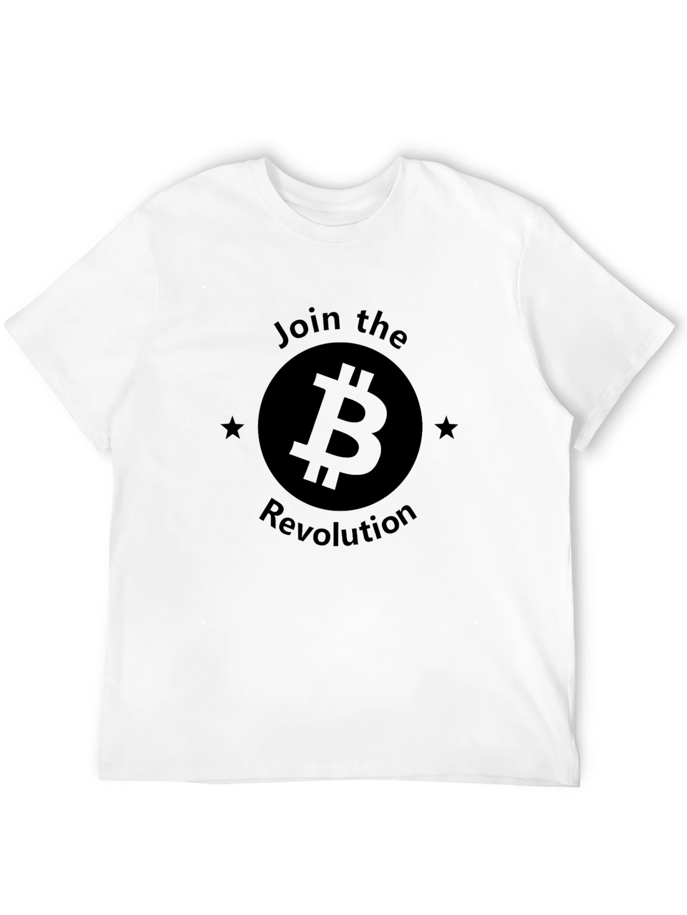 Join the Bitcoin Revolution Graphic Tee - Black