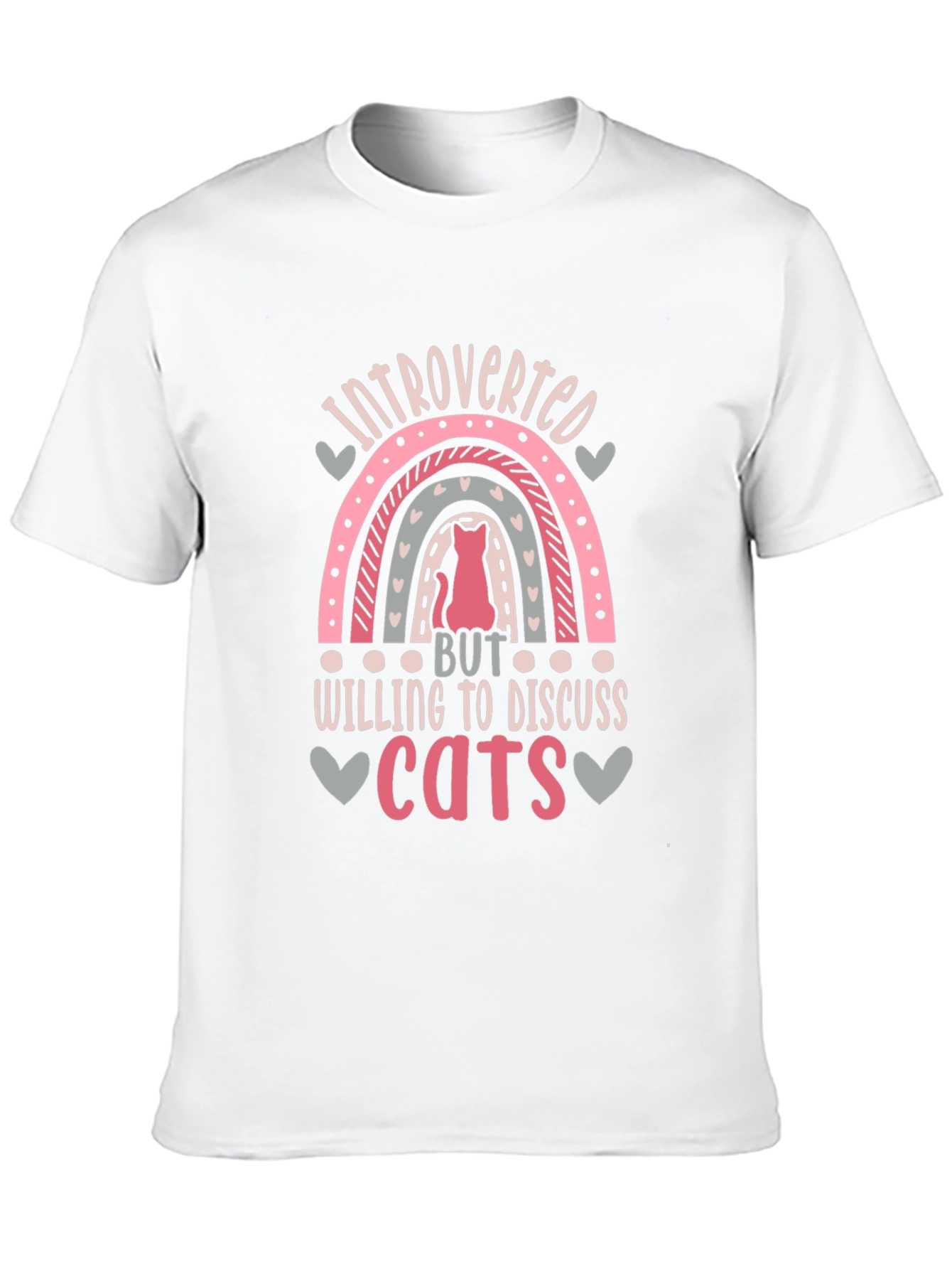 Introverted Cat Lover T-Shirt