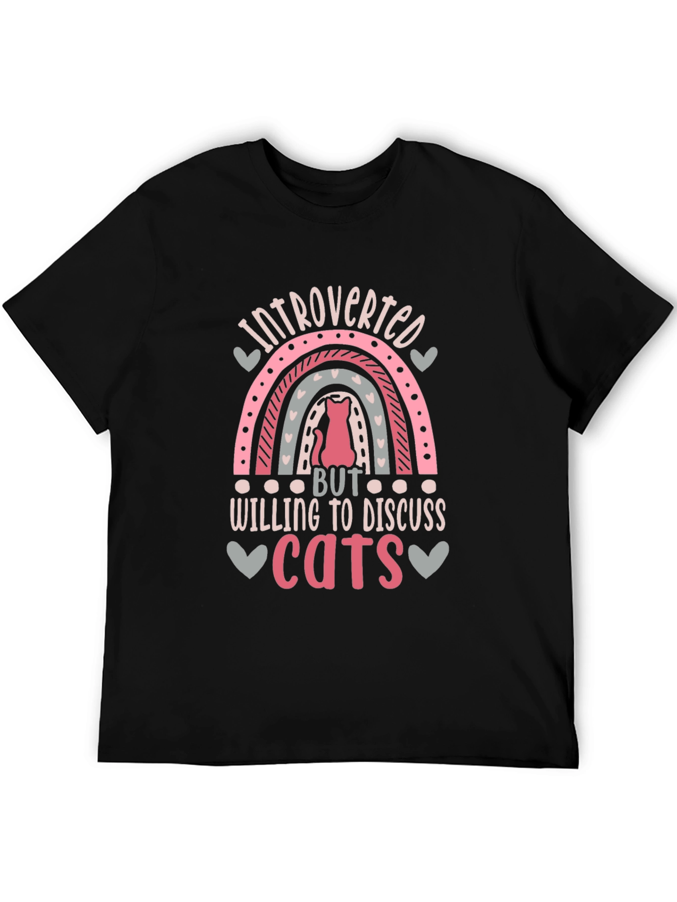 Introverted Cat Lover T-Shirt