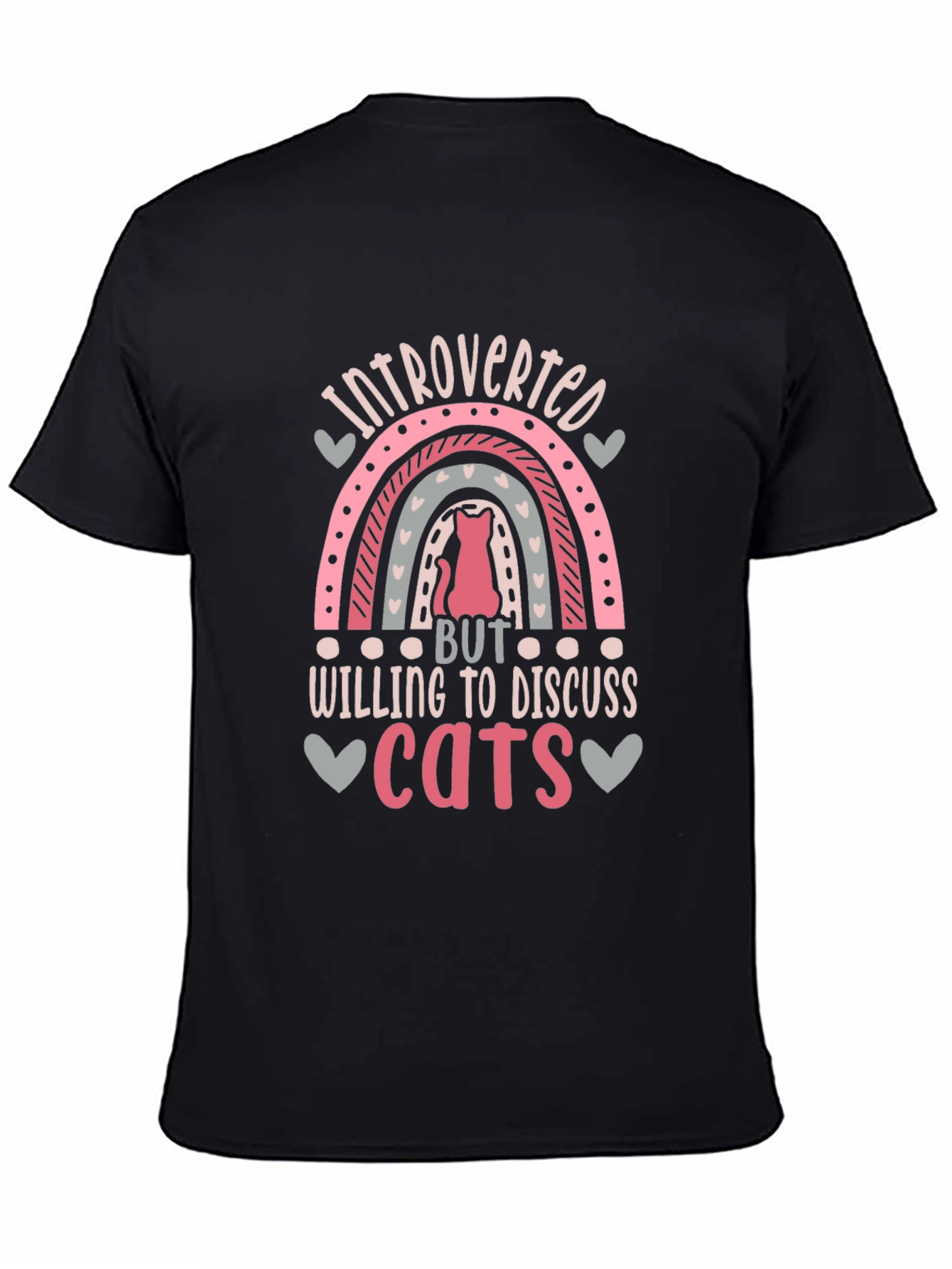Introverted Cat Lover T-Shirt