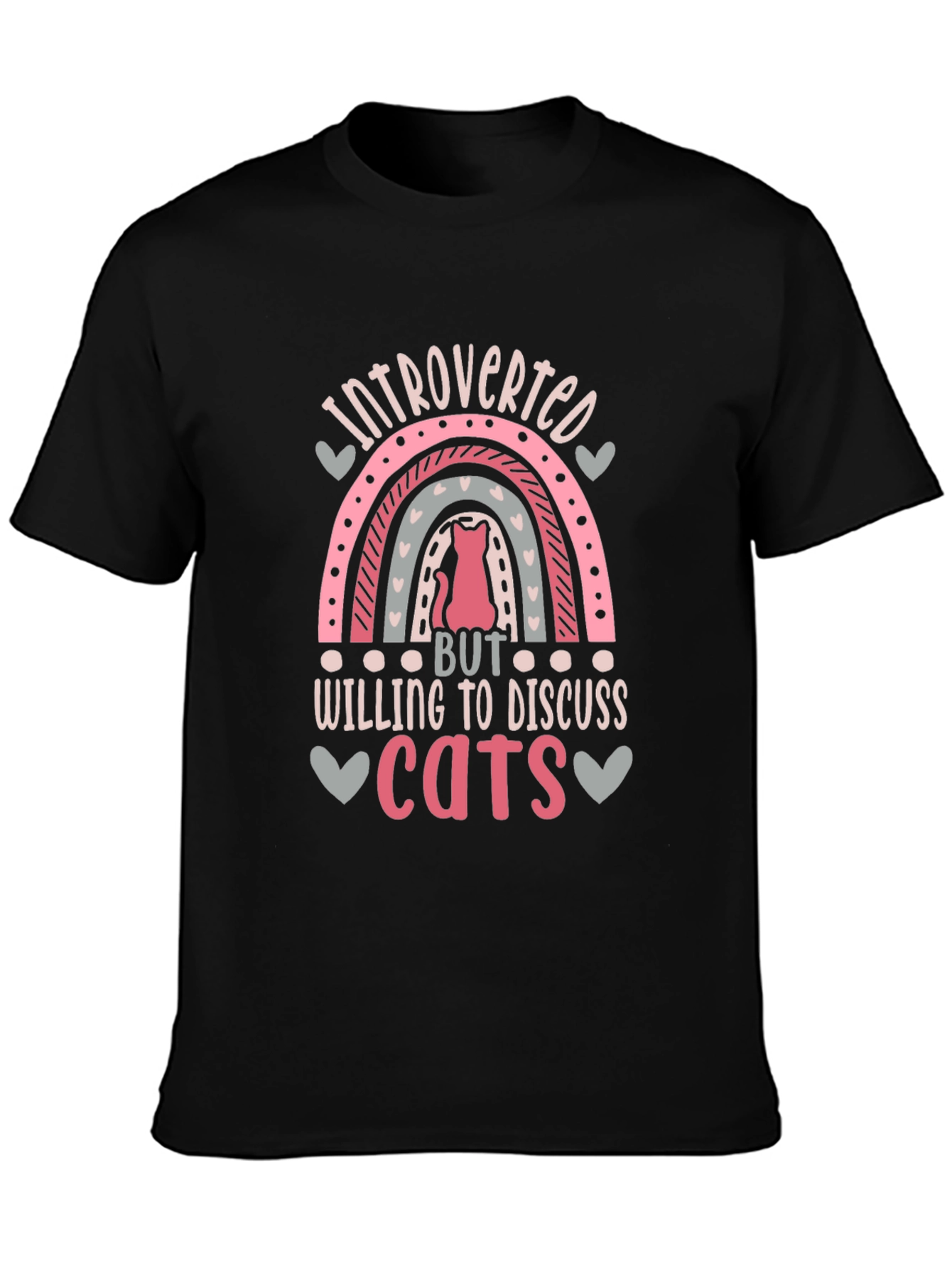 Introverted Cat Lover T-Shirt