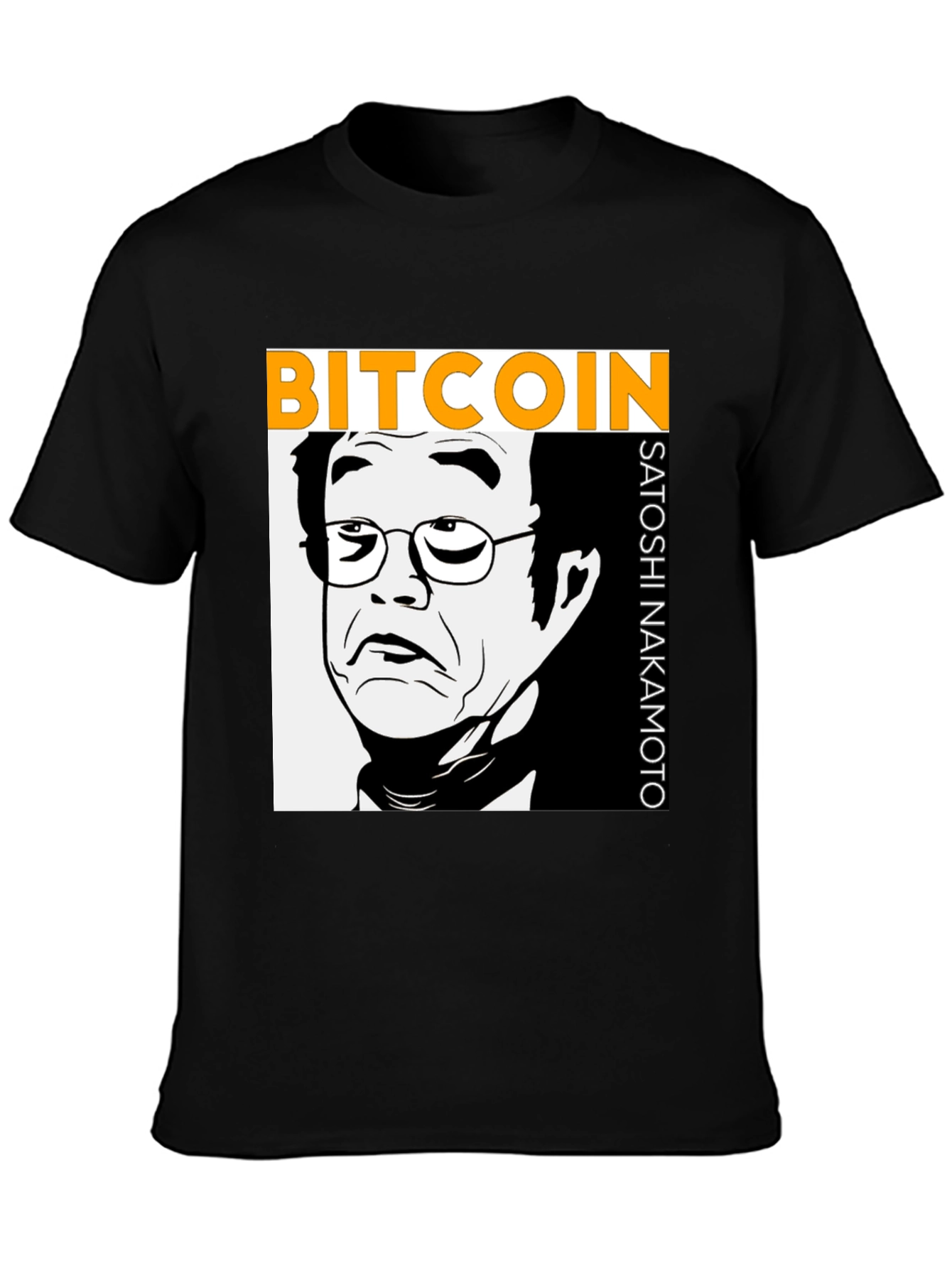 Bitcoin Satoshi Nakamoto Graphic T-Shirt
