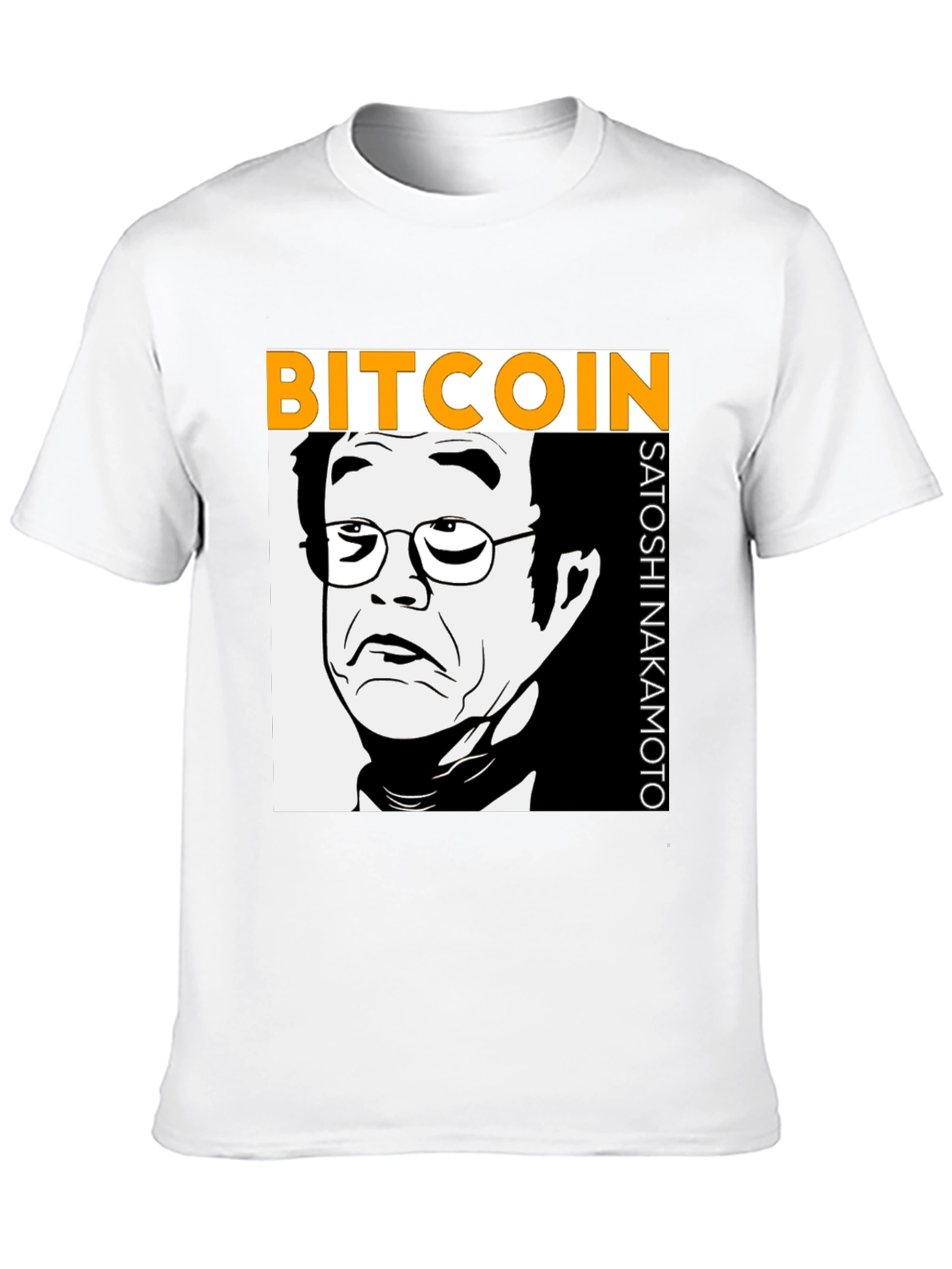 Bitcoin Satoshi Nakamoto Graphic T-Shirt