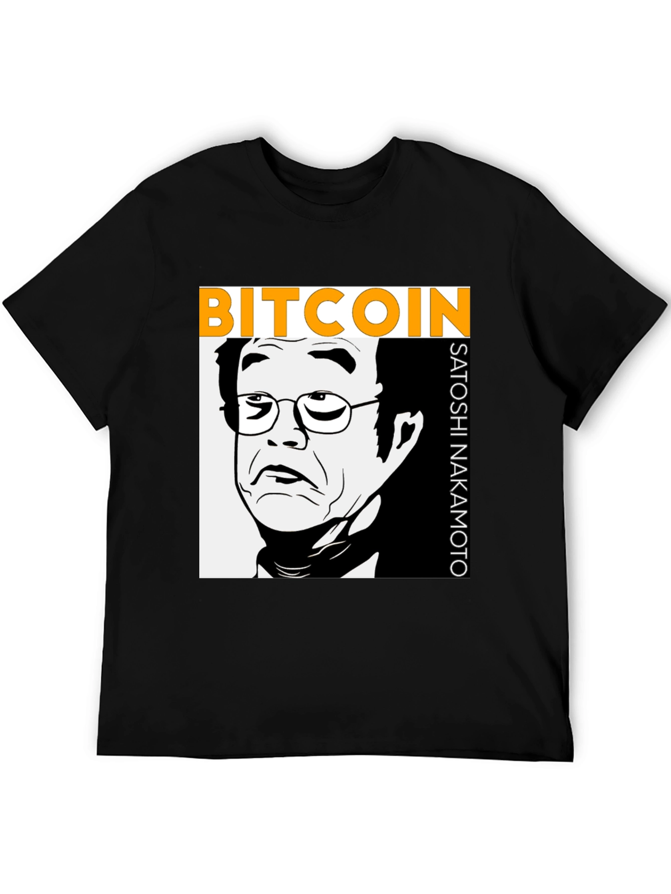 Bitcoin Satoshi Nakamoto Graphic T-Shirt