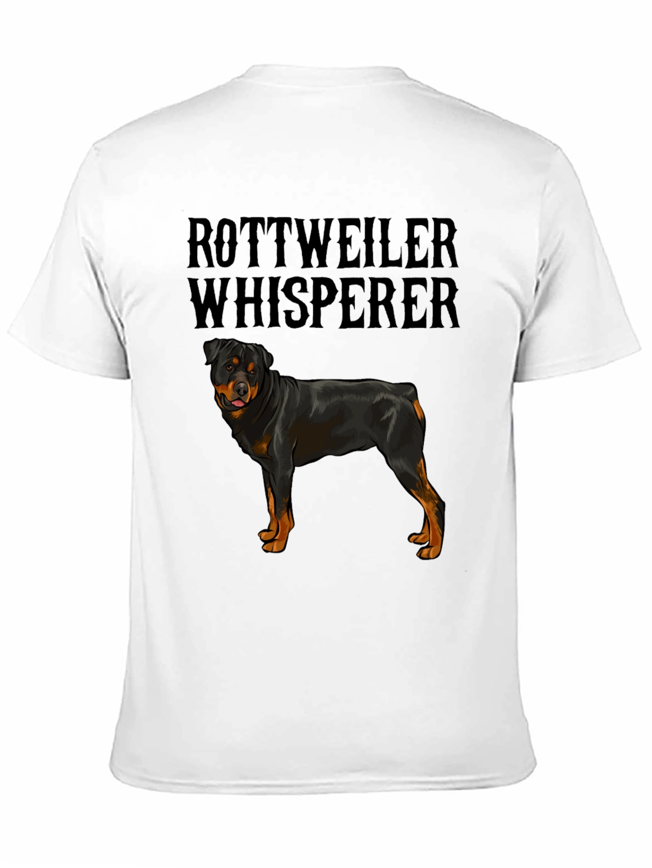 Rottweiler Whisperer Graphic T-Shirt