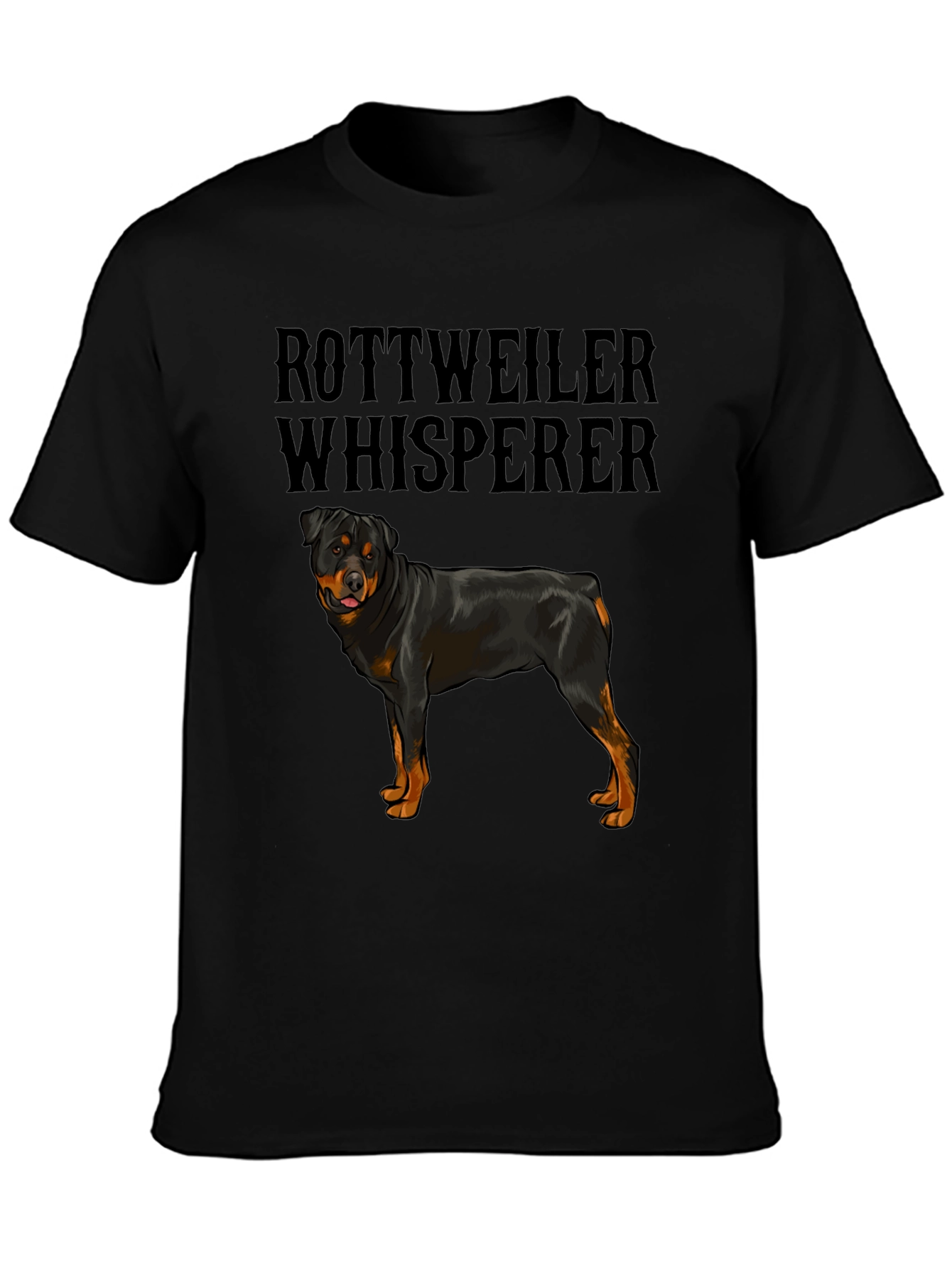 Rottweiler Whisperer Graphic T-Shirt