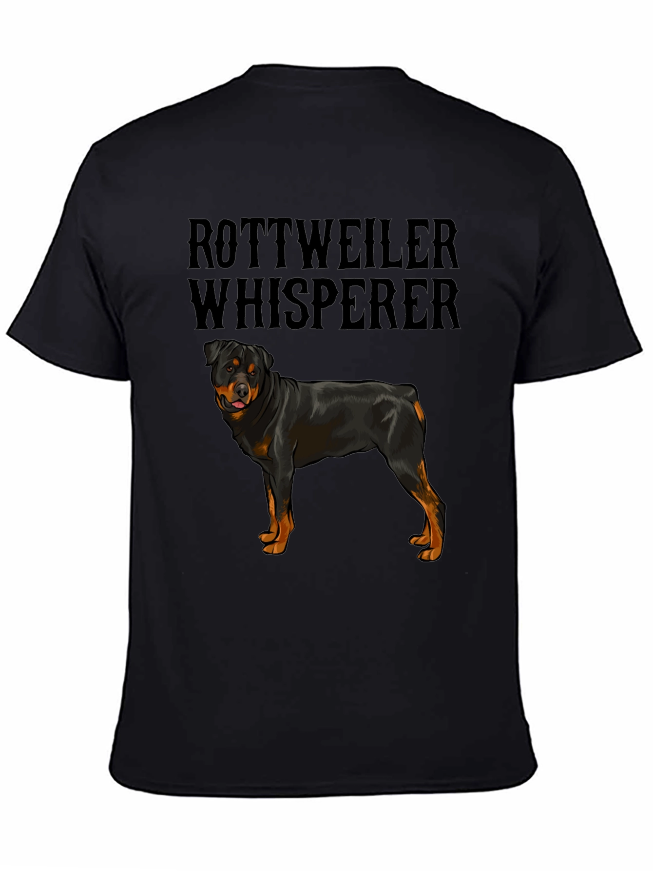 Rottweiler Whisperer Graphic T-Shirt