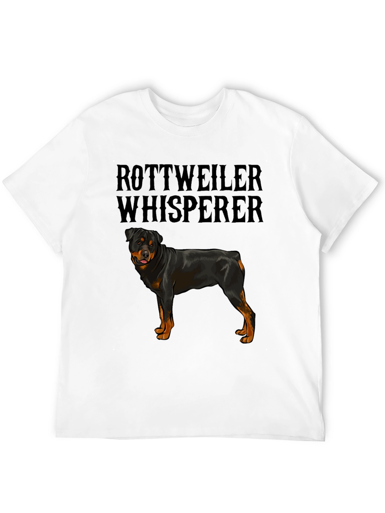 Rottweiler Whisperer Graphic T-Shirt