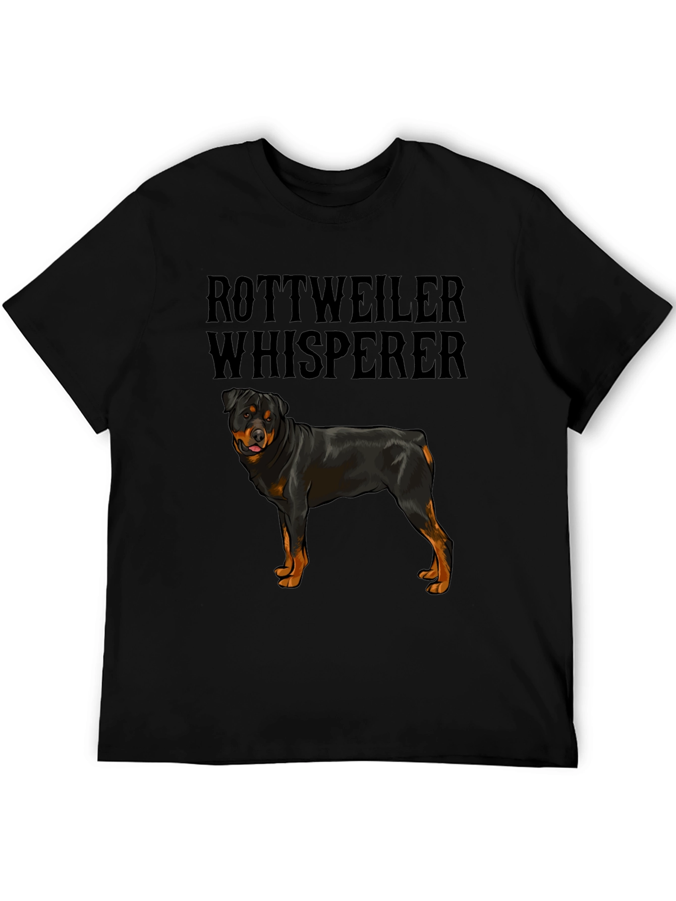 Rottweiler Whisperer Graphic T-Shirt