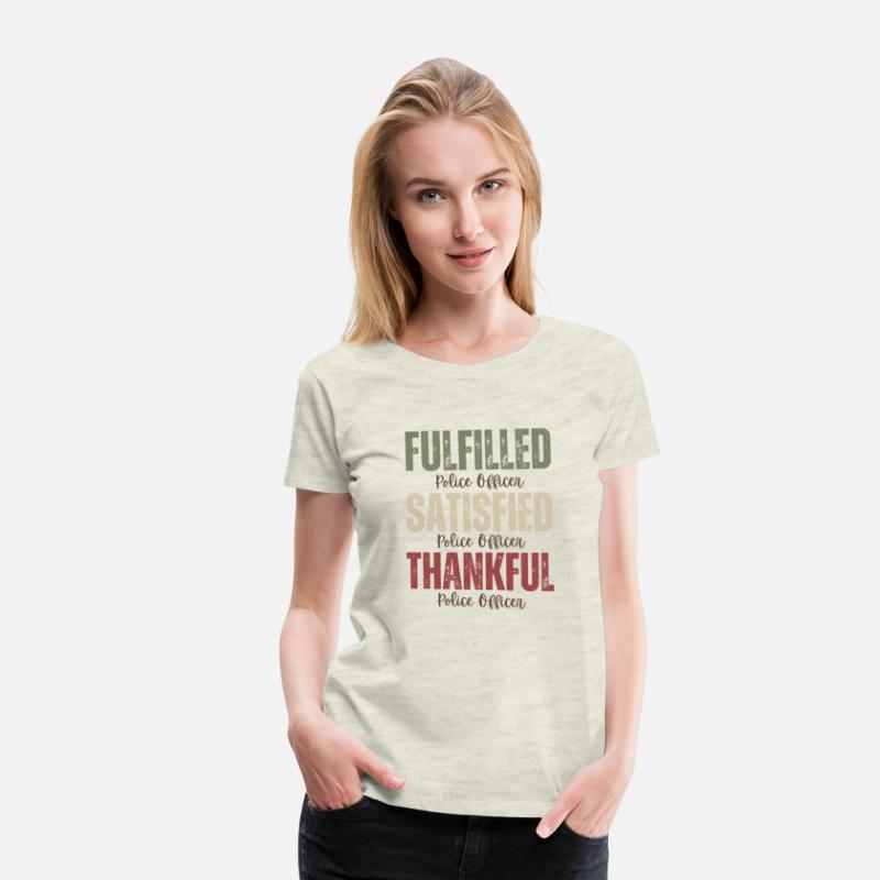 Police Officer Retro Grunge Effect Text Fall Seaso