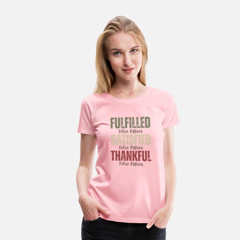 Police Officer Retro Grunge Effect Text Fall Seaso