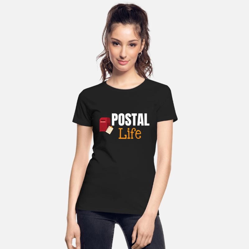 Postal Life Funny Worker Postman Mailman Letter