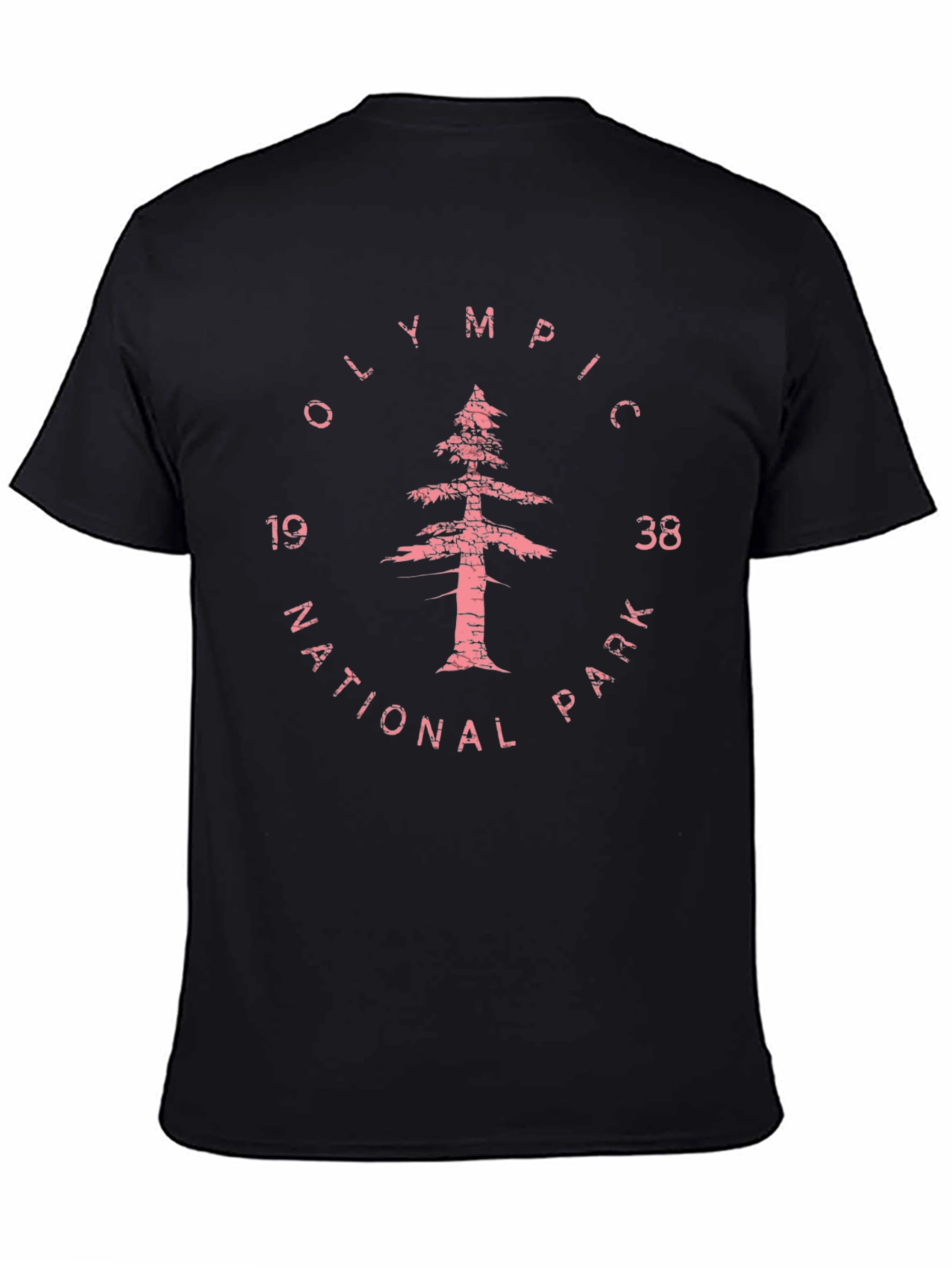 Olympic National Park Black T-Shirt