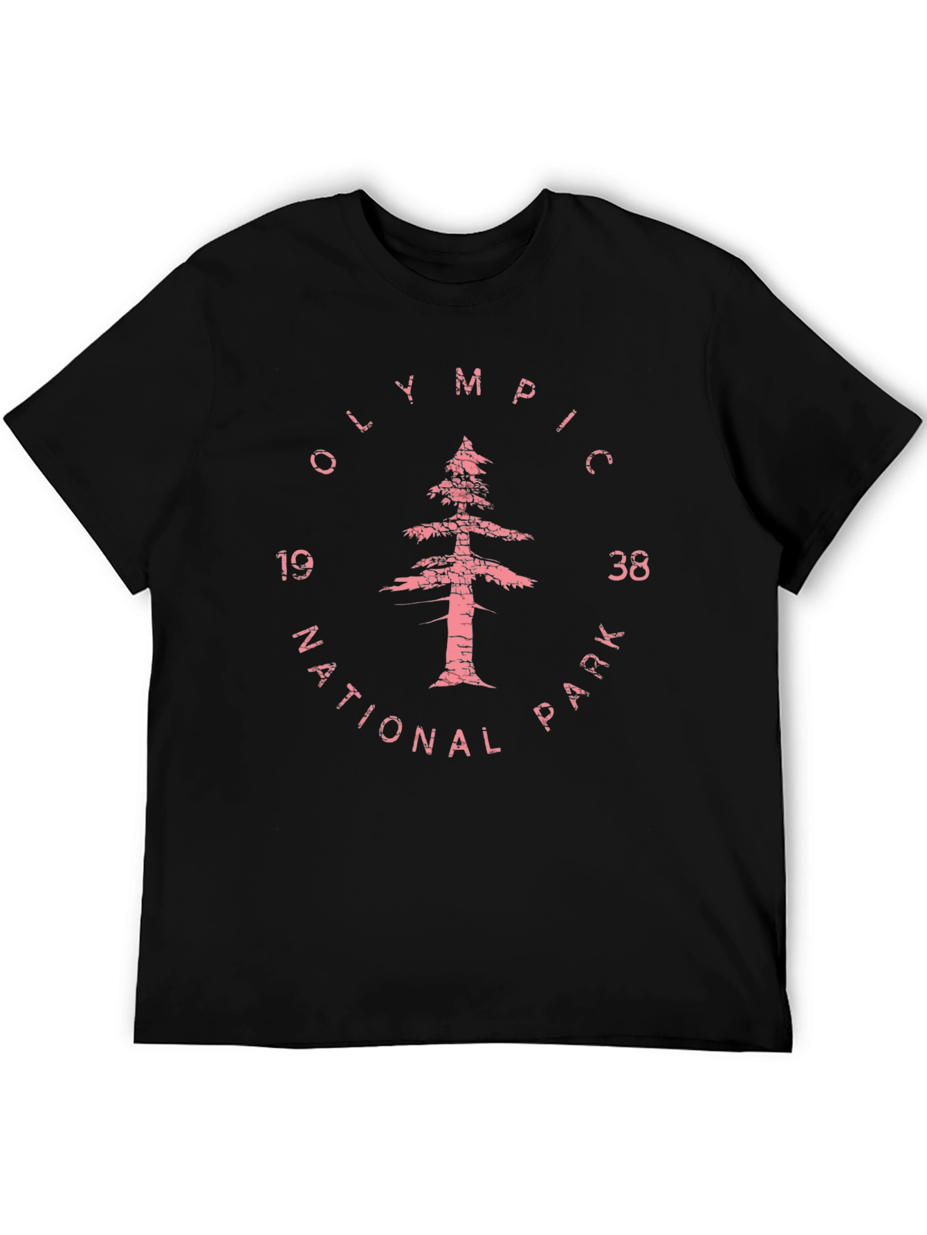 Olympic National Park Black T-Shirt