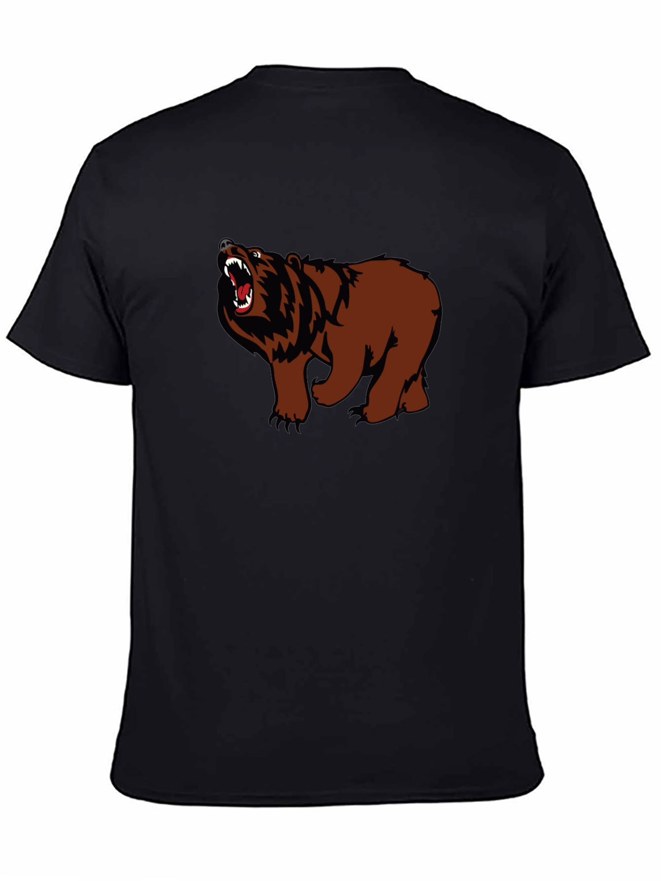 Grizzly Bear Graphic Tee - Fierce Style