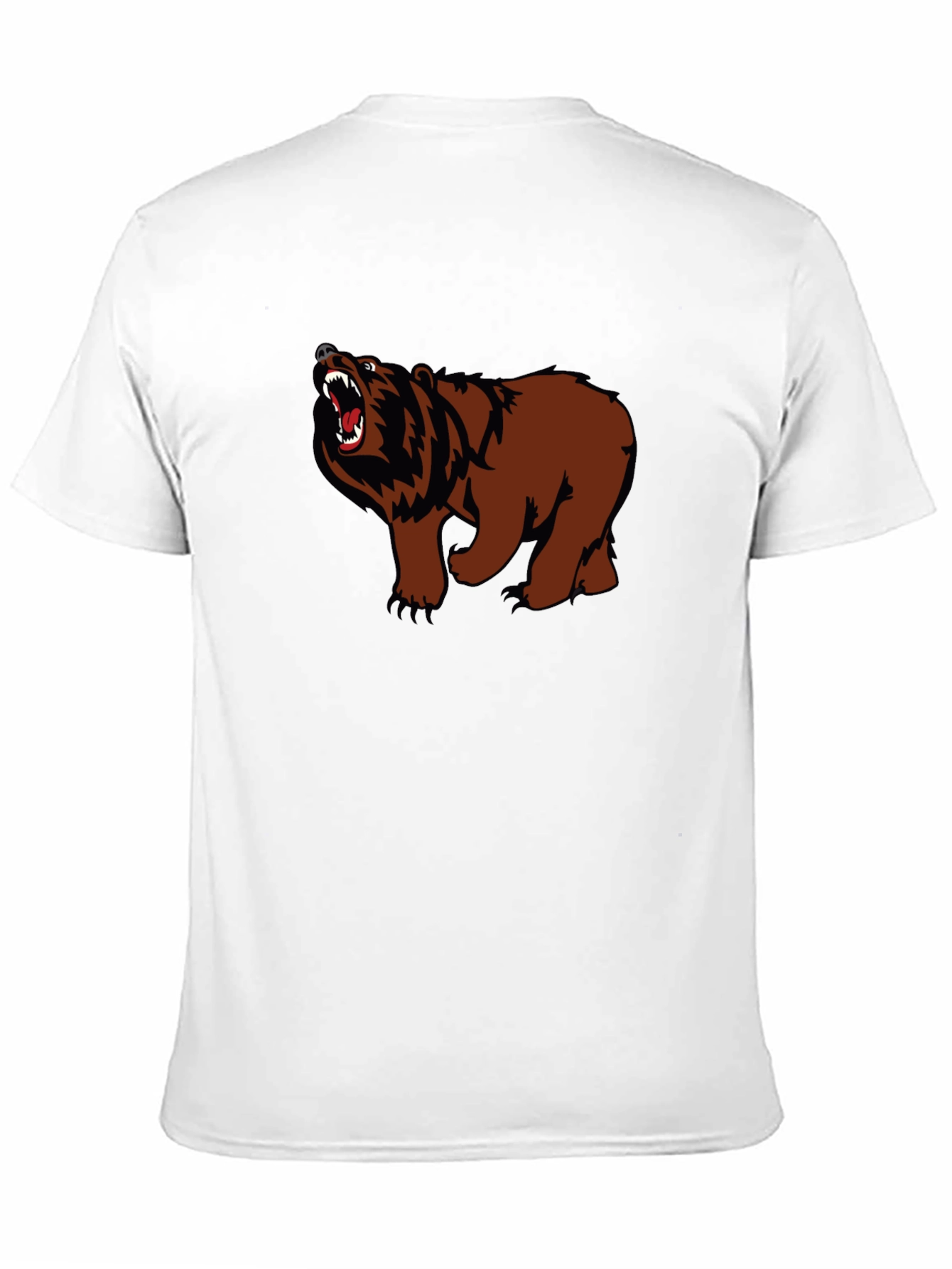 Grizzly Bear Graphic Tee - Fierce Style